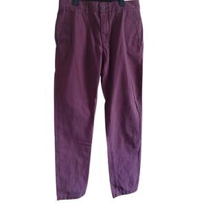 H&M Slim Fit Men's Jean Size 29 Burgundy